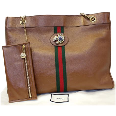 bolsa gucci tote original|Gucci shoulder bag brown.